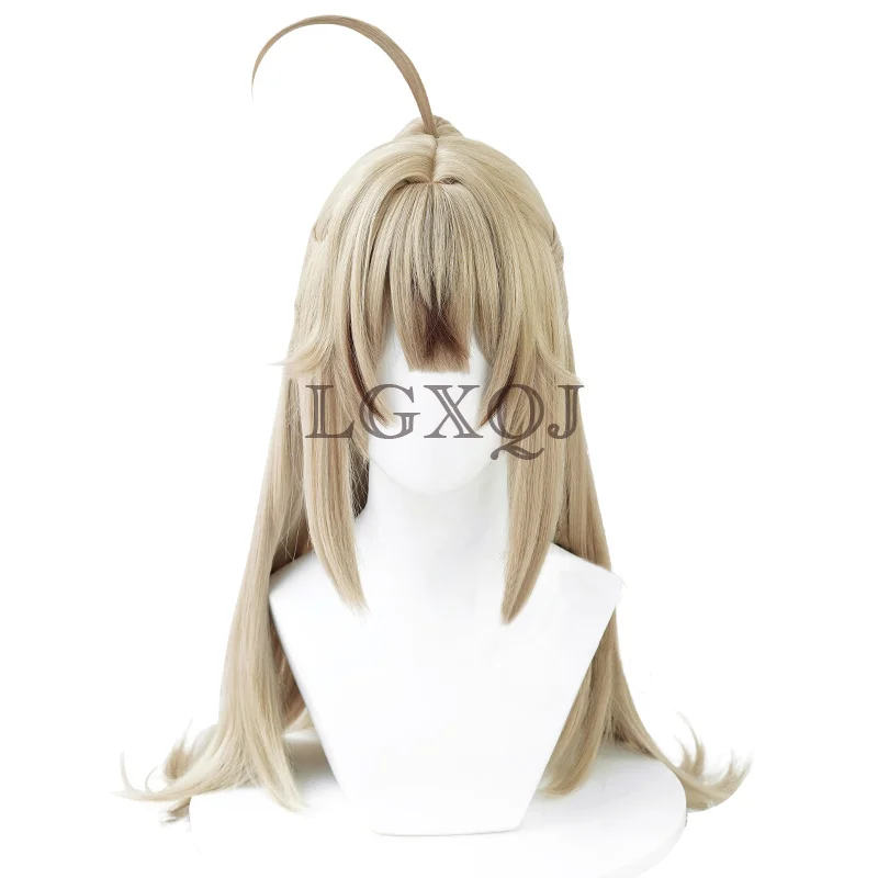 Kirara Cosplay Wig 75cm Light Brown Thick Wig With Ponytail Heat Resistant Wig Kirara Cosplay Anime Wigs +Wig Cap